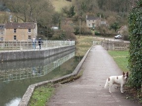 joe on avoncliff aquaduct