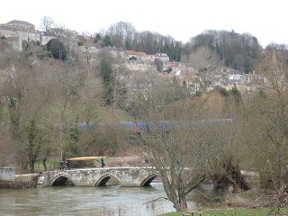 medieval packhorse bridge