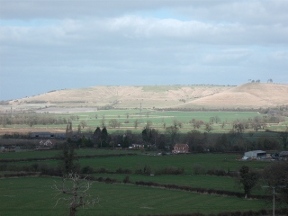 approaching the downs