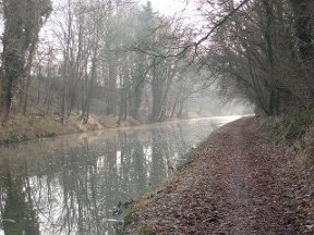 back on the canal