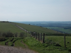 highest point on the chalk