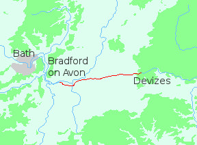 map bradford on avon devizes