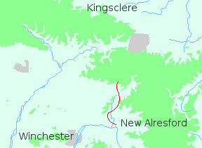 map candover copse new alresford
