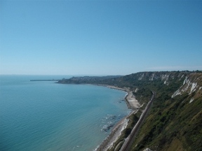 looking towards folkestone