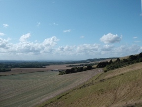 first sight of the western arm