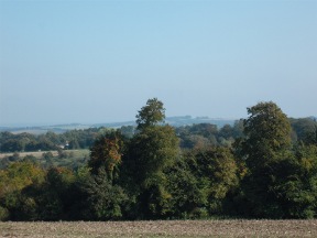 view of the south downs