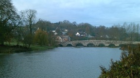 the river at spetisbury