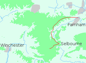 map farnham monkwood