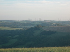 distant view of rampisham