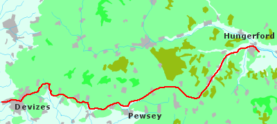 map hungerford devizes