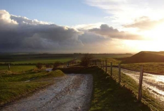 stormy weather at uffington castle