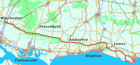 map south downs way