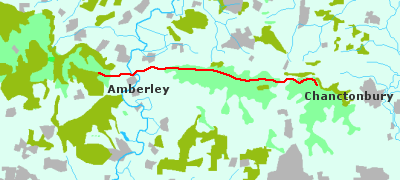 map chanctonbury amberley