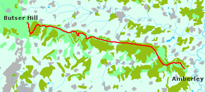 map amberley butser