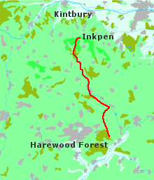 map harewood forest kintbury